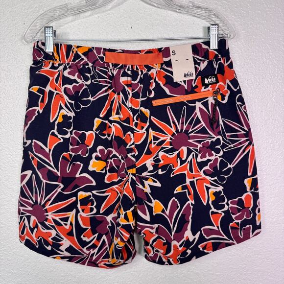 REI Trail Made Amphib Shorts Mens Small Belted Ripstop Hiking Swim Golden Hour - Picture 2 of 10